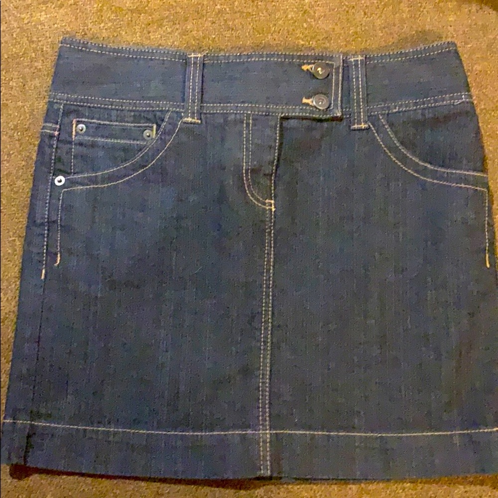 Denim skirt